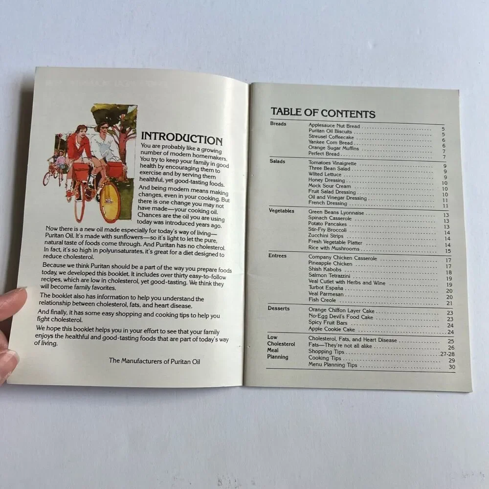 Vintage Cookbook Family Meal Planning for Todays Way of Eating Paperback